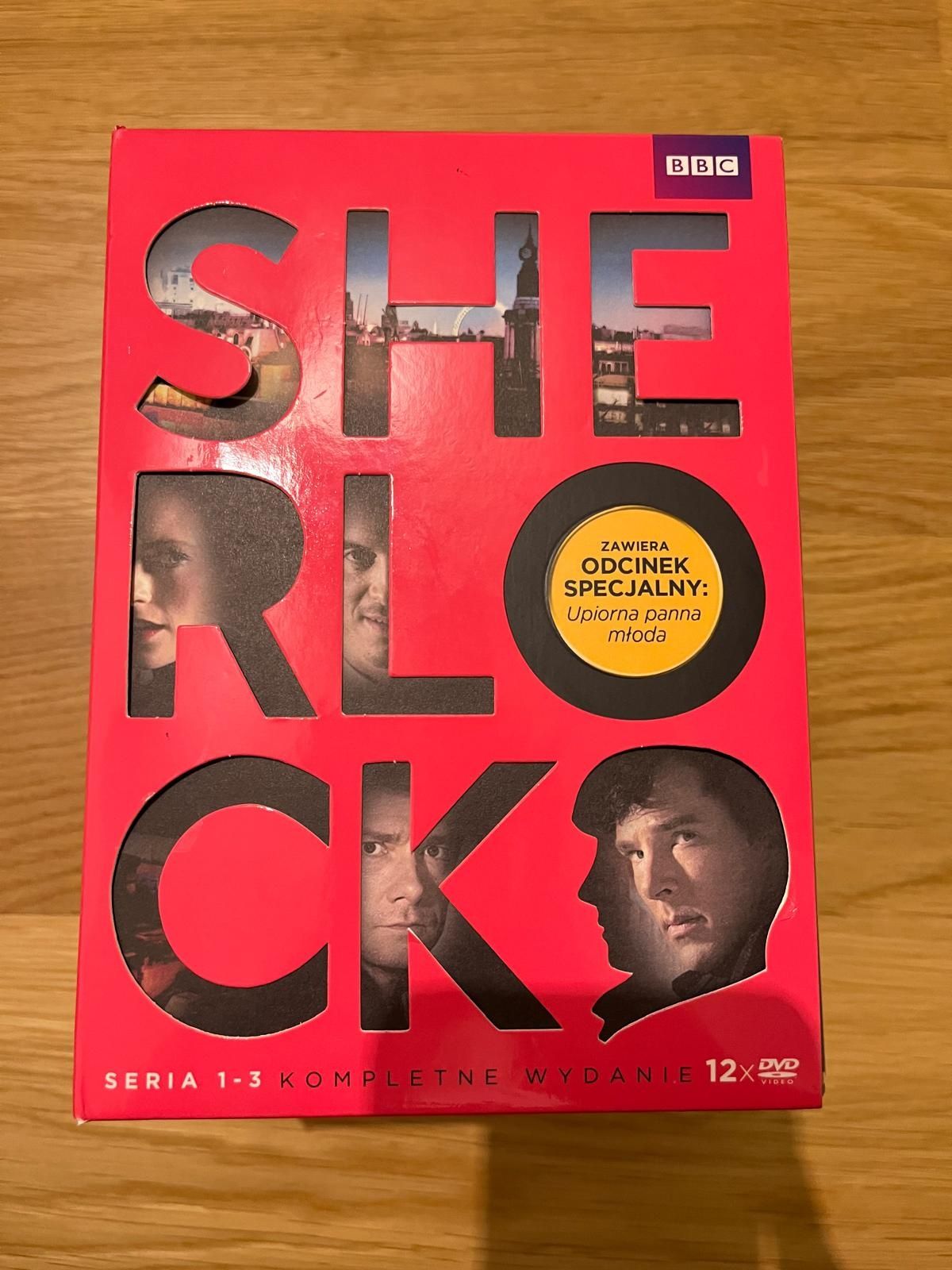 Seria Sherlock 1-3 + odcinek specjalny