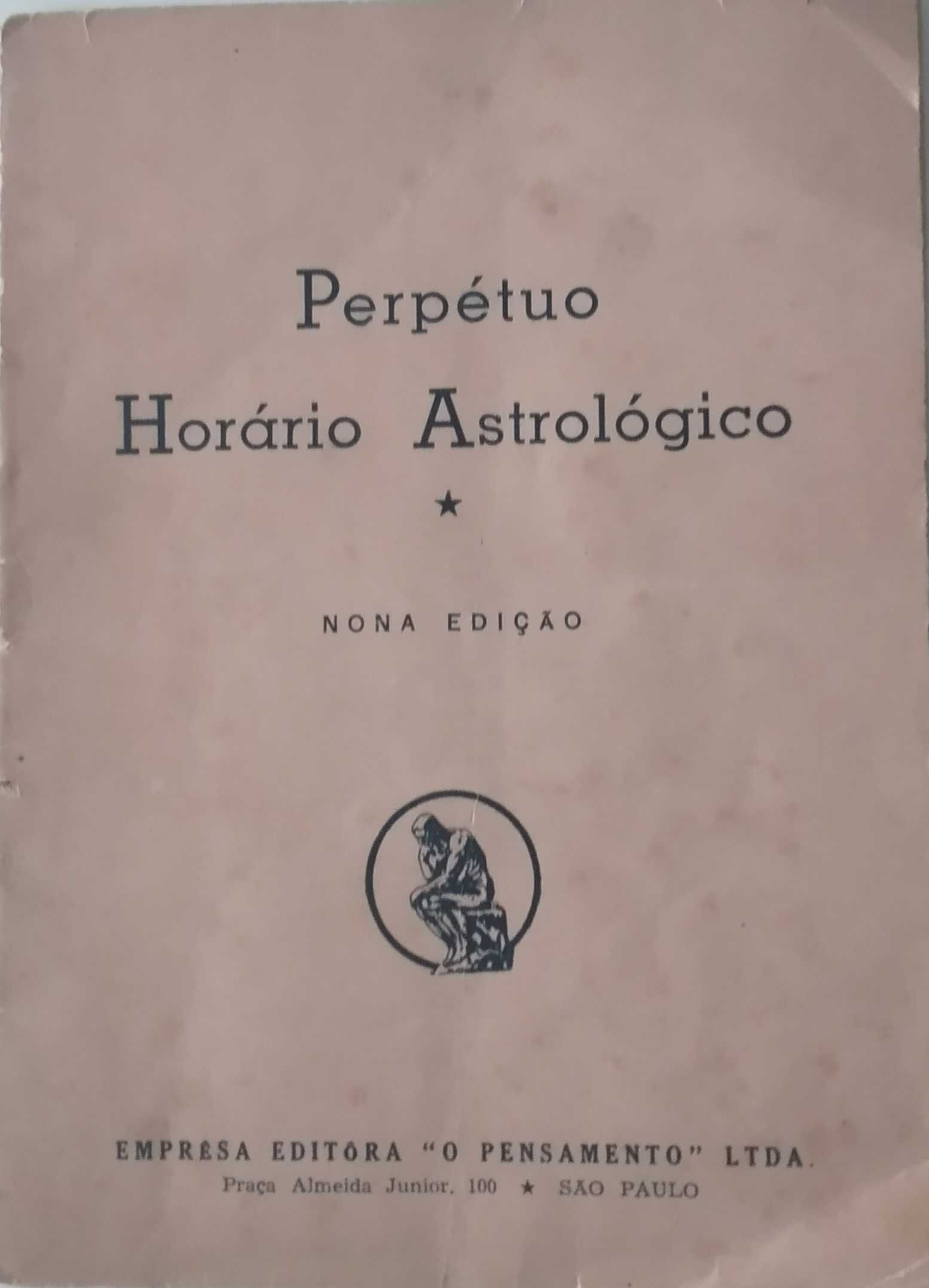 Livro Perpétuo Horário Astrológico