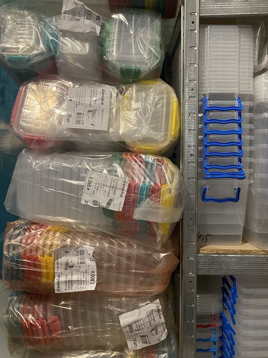 Бокси,контейнери для зберігання .Ціна заводу.