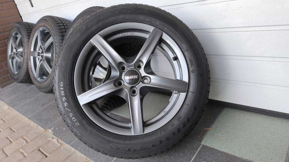 Koła Audi Vw Skoda Seat 16'' 5x112 opony zima 205/55/16 (OL1950)