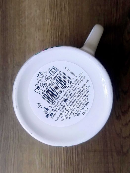 Porcelanowy kubek ozdobny "Robin Mug" 300ml - nowy