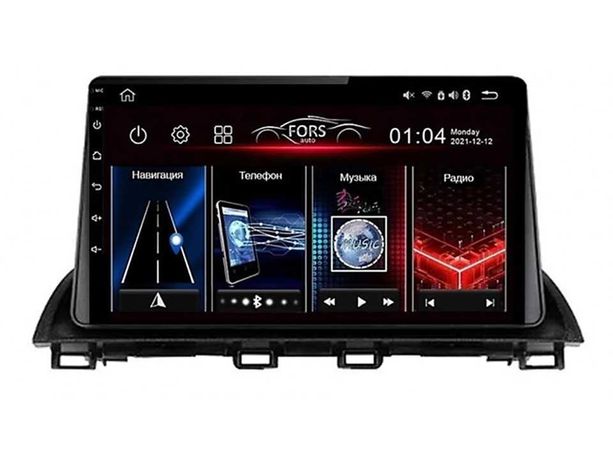Radio samochodowe Android Mazda 3 Axela (9", UV black) 2014.-2019