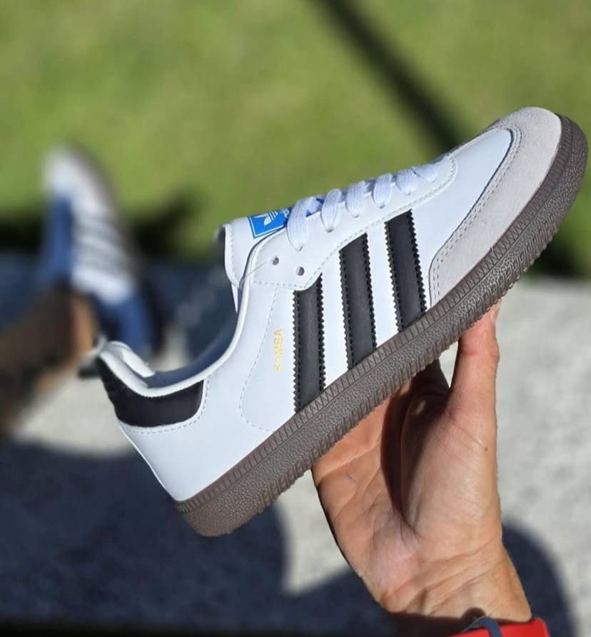 Samba Og Adidas White, Жіночий писк моди Adidas Samba