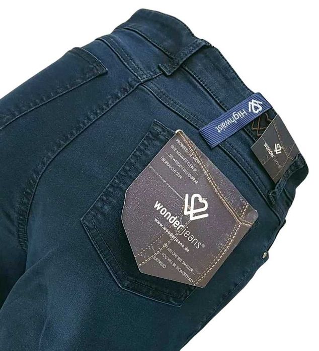 Damskie jeansy Wonderjeans -High Waist Super Wash rozmiar 38 - W28/L32