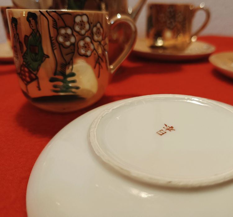 Serviço de porcelana japonesa Arita