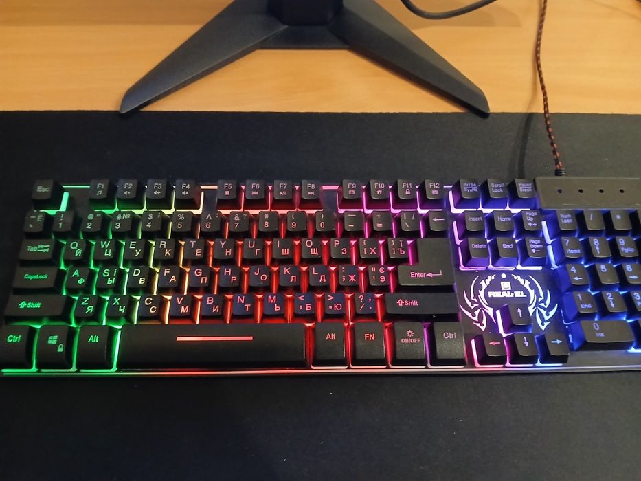 Клавіатура REAL-EL Comfort 7090 Backlit