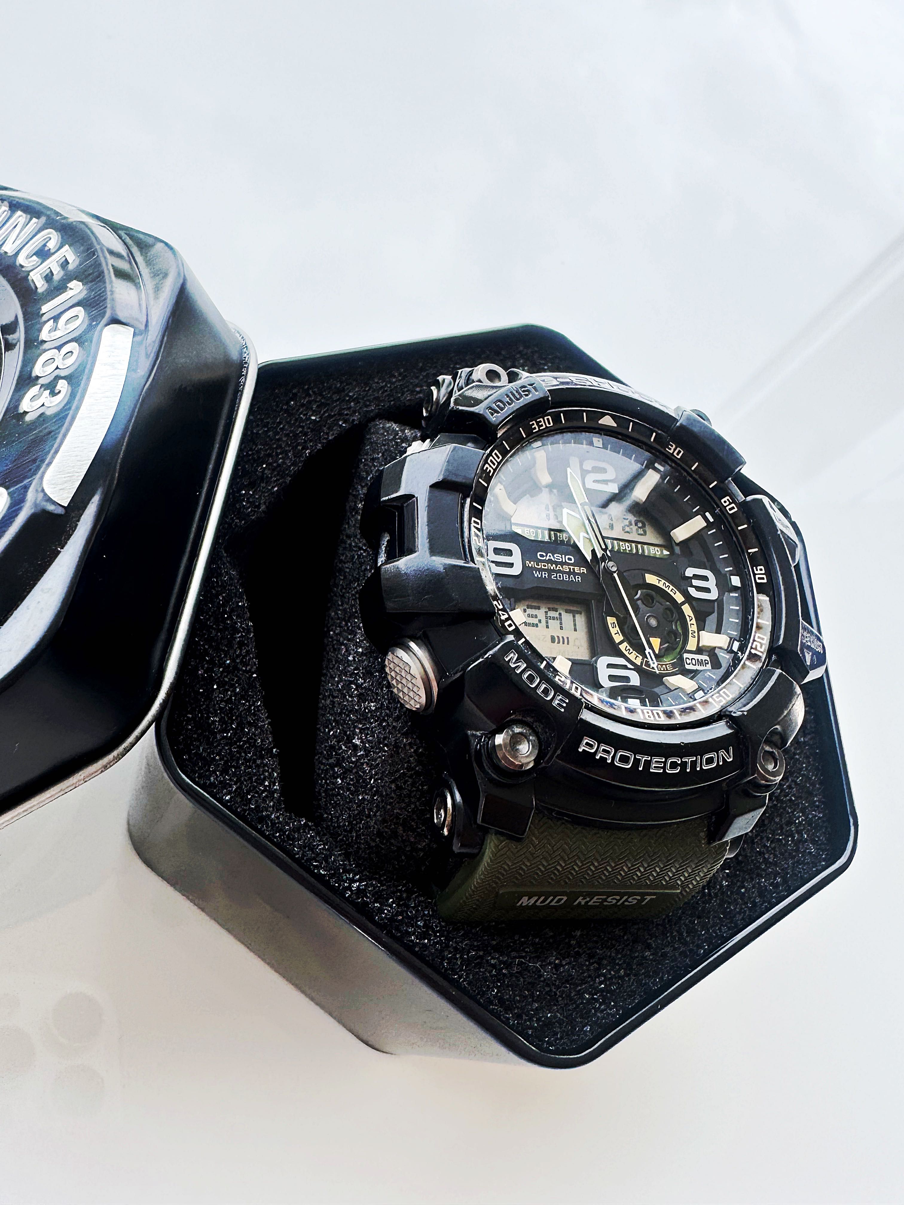 Zegarek Casio G-SHOCK MUDMASTER GG-1000-1A3 ER Czarno Zielony