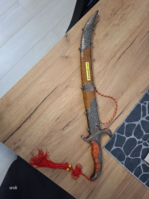 Ozdobny miecz z Grunwaldu