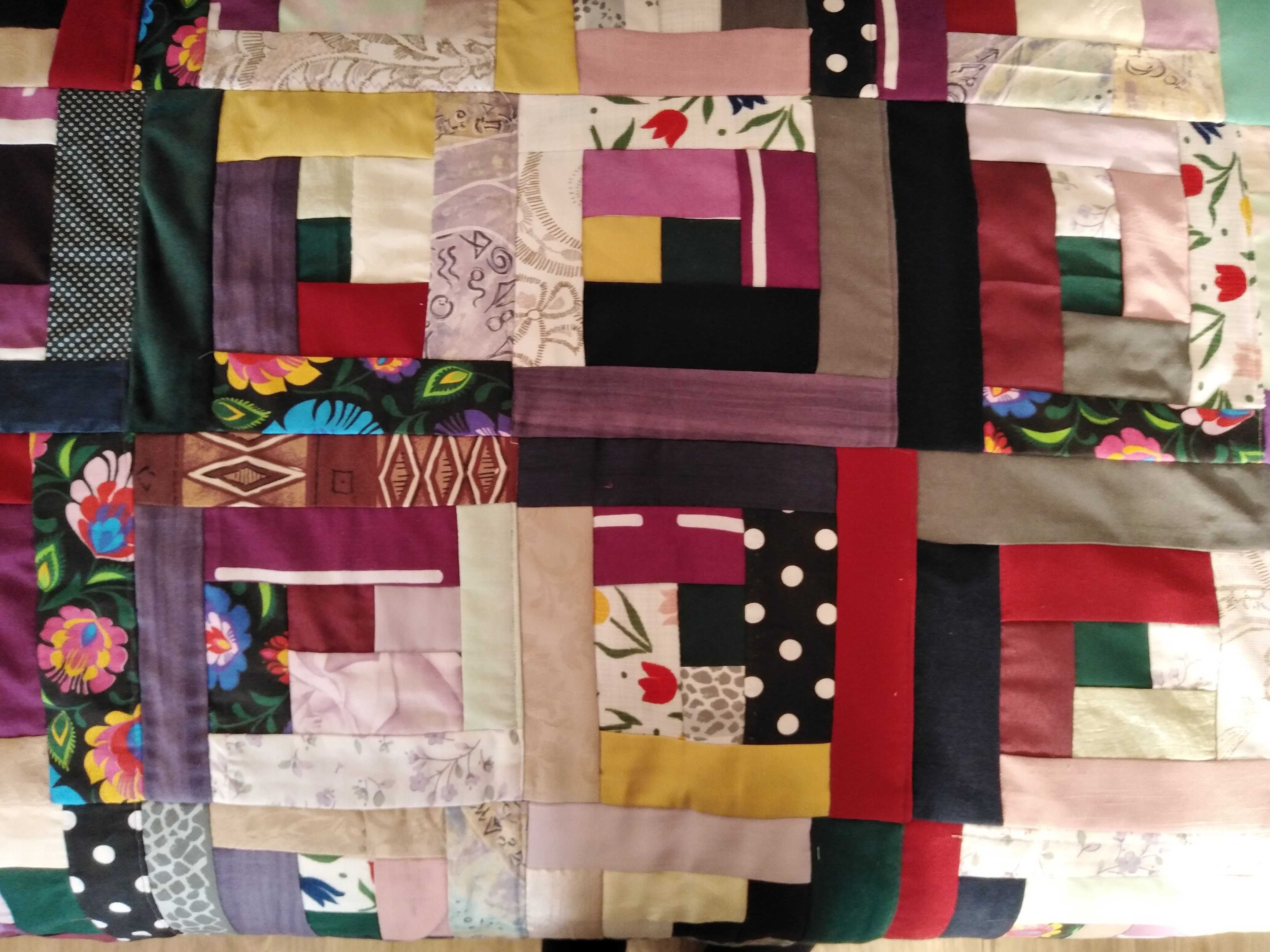 Narzuta na łóżko patchwork