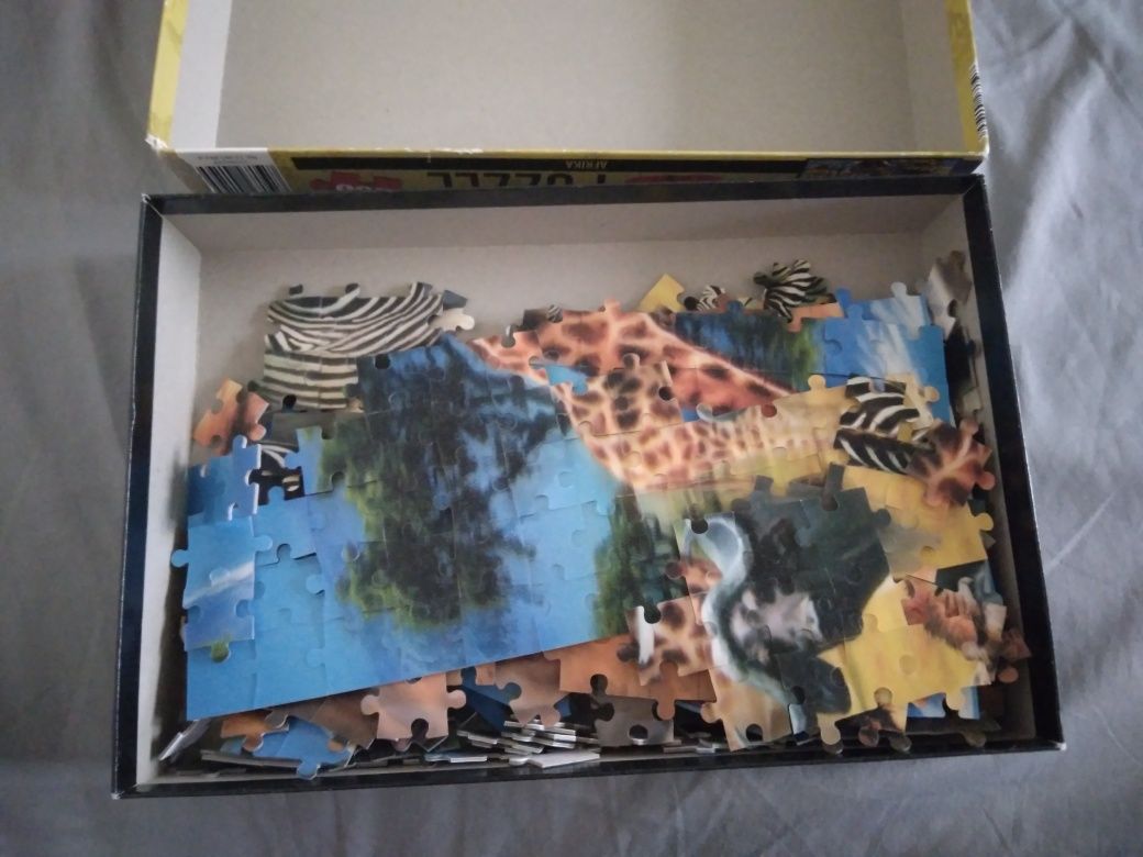 Puzzle 3D Afryka 500 szt