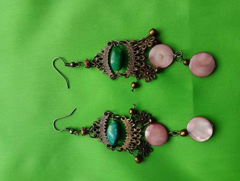 Kolczyki wiszące Vintage