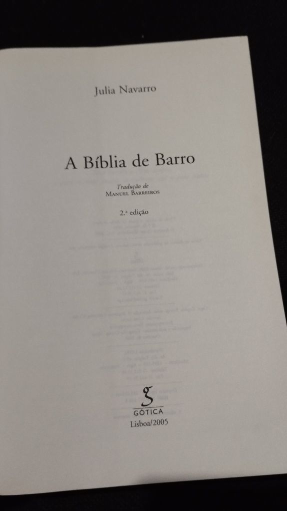 A Bíblia de Barro