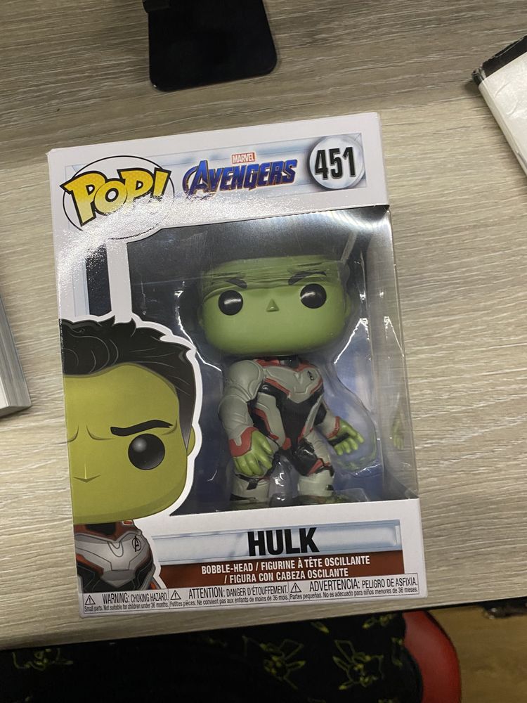 Funko pop Hulk 451 endgame