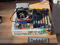 AMD Phenom II X4 940, Gigabyte MA790X-UD3P, 8GB RAM 4x2GB DDR2 OCZ