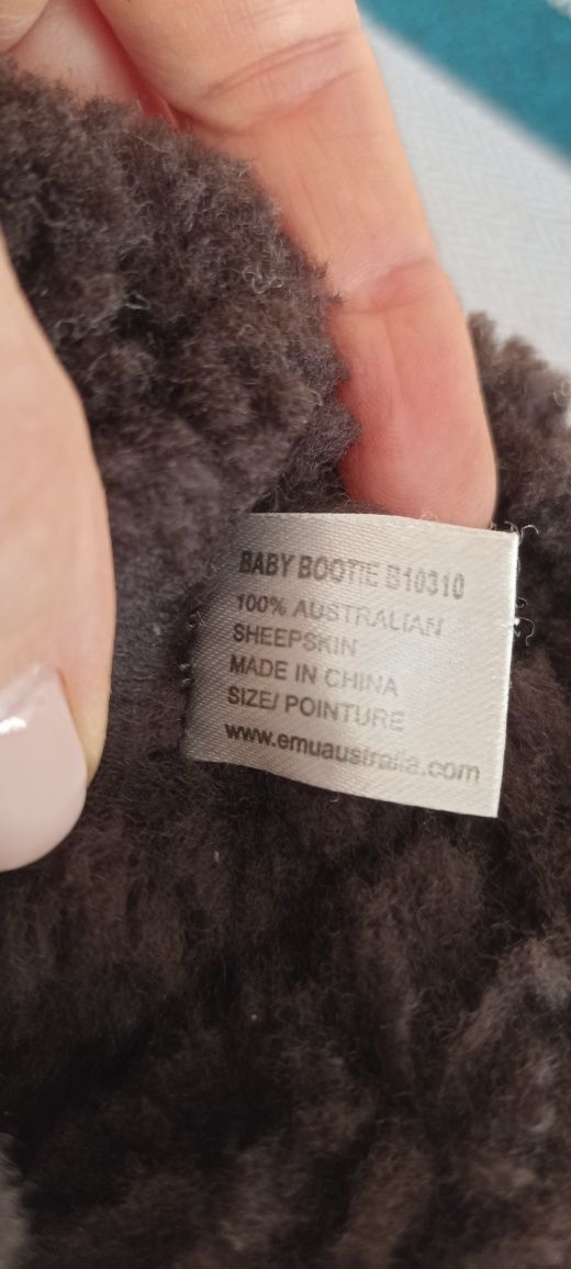 Emu buty niechodki Baby Bootle rozmiar 12-18 miesięcy Chocolate