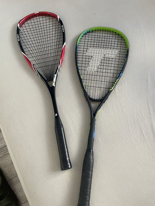Rakieta do squash x 2 plus pileczki