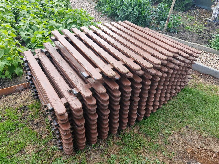 Przęsło ogrodzeniowe drewniane