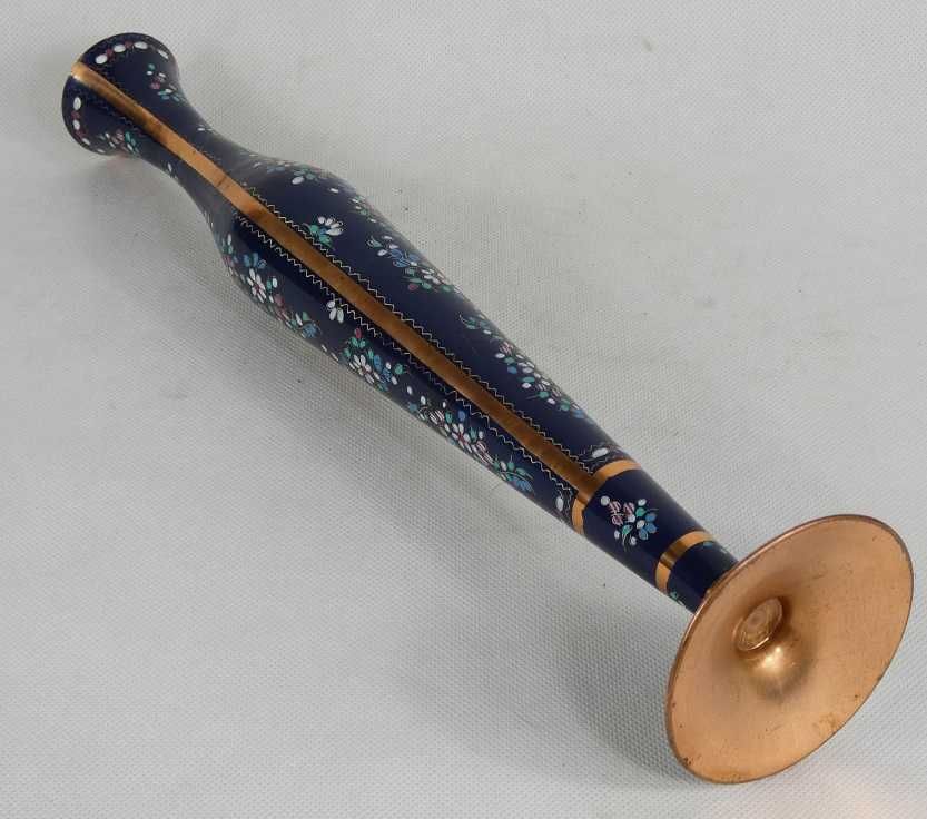 WAZON flet emalia kwiat kobalt 40cm