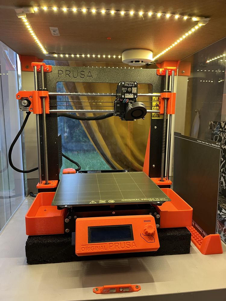 Drukarka 3D Prusa MK3S, obudowa, dysze i filamenty, BOGATA WERSJA