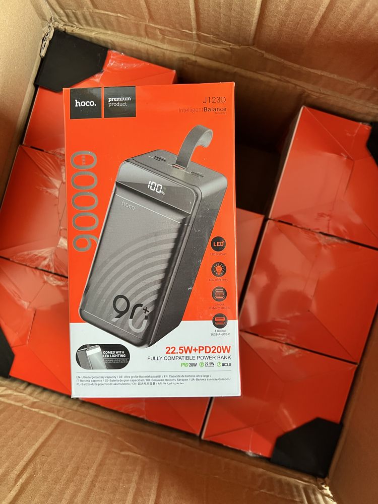 Powerbank Hoco j123D 90000mah 22.5w повербанк
