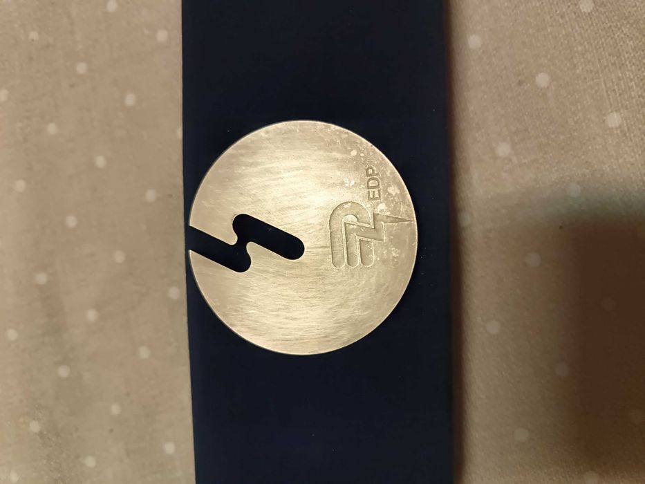 Medalha em prata EDP