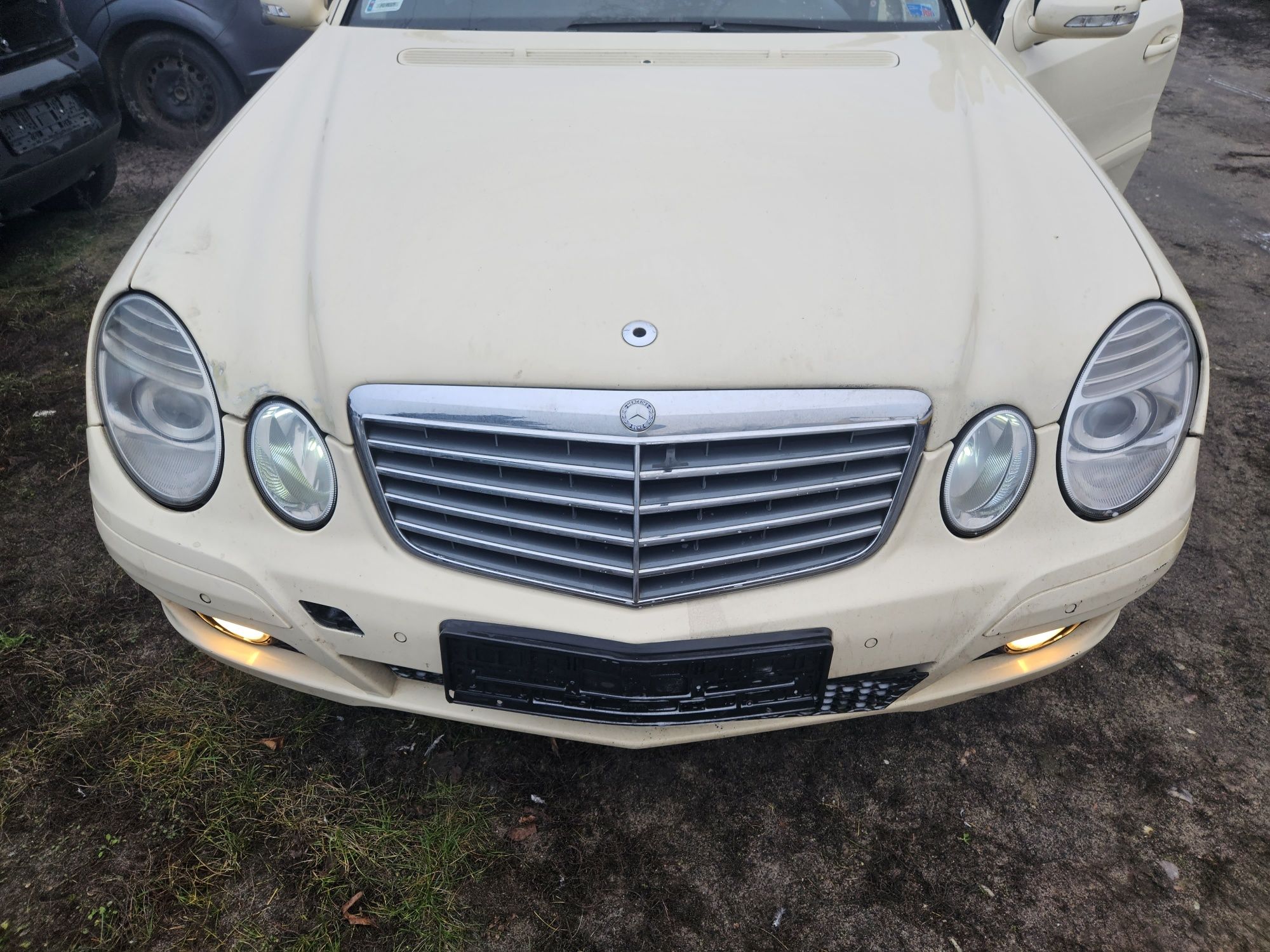 Mercedes w211 lift zderzak maska lampa xenon blotnik drzwi klapa 2.2 d