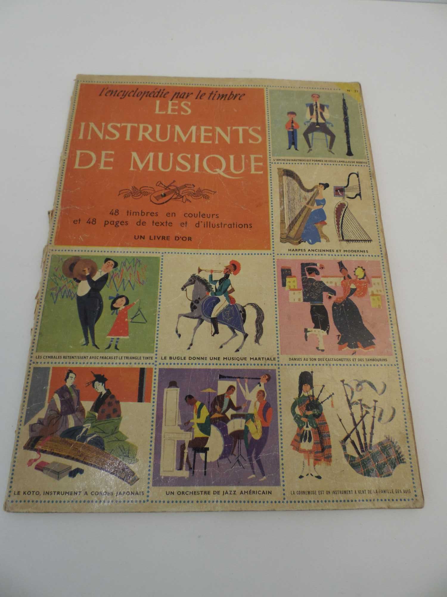 Cadernetas Histoire de Jesus, 1957 e Les Instruments de Musique, 1954