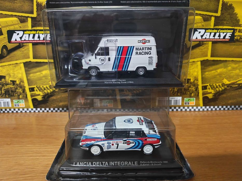 Fiat Ducato + Lancia Delta Integrale - Team Martini Racing Rally 1:43