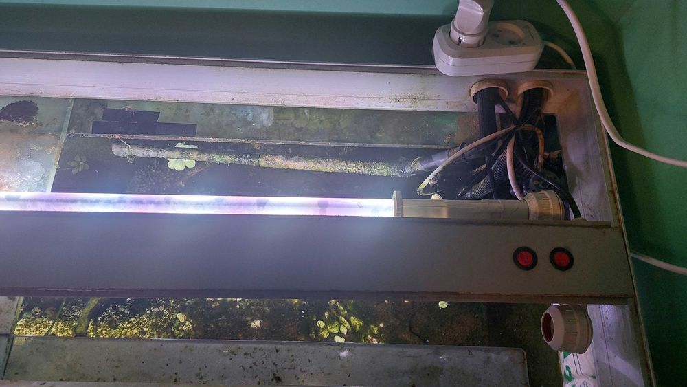 Акваріум 200 л з тумбочкою і обладнанням б/у