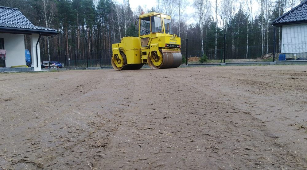 Usługa wynajem walca 7.5 tony