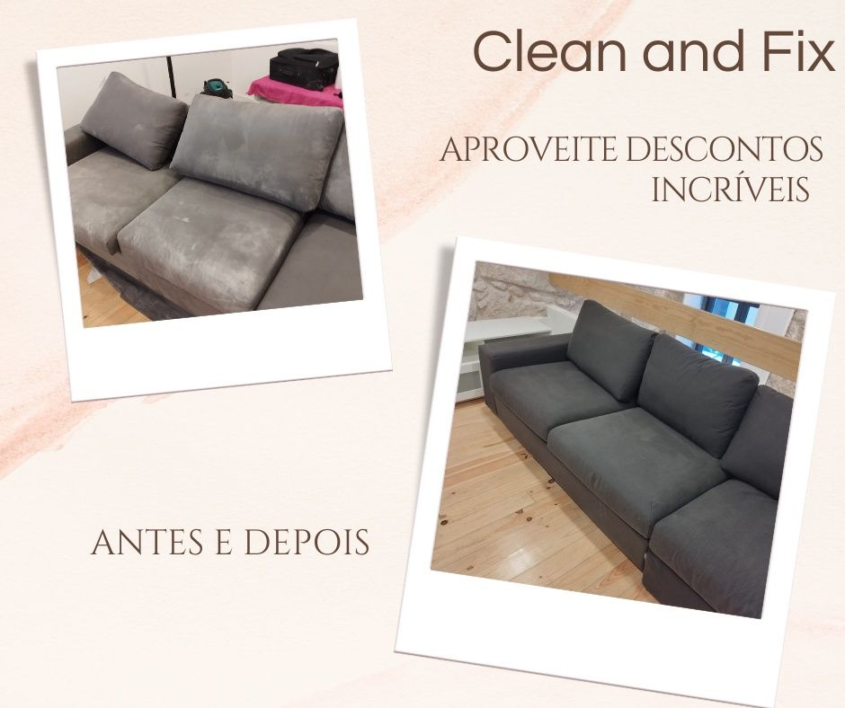 Serviço de limpeza de estofos /Limpeza Doméstica e comercial e de Luxo