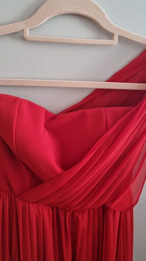 Vestido de cerimônia vermelho