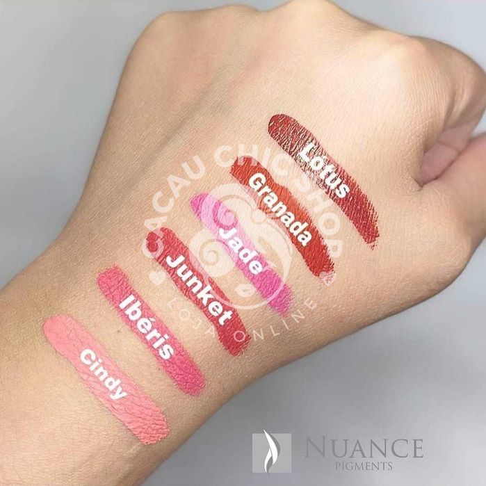 Kit Nuance Pigmentos Sobrancelhas Labios Micropigmentação Microblading