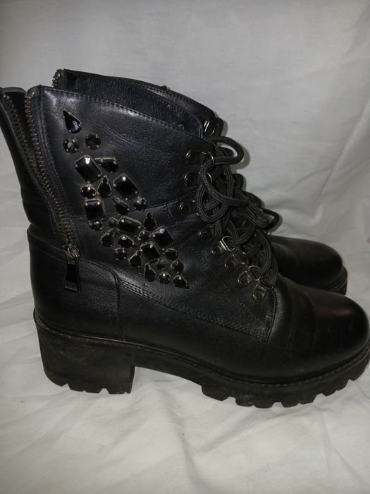 Женские зимние ботинки ,40р ,кожа