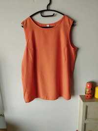 Blusa caviada cor de laranja