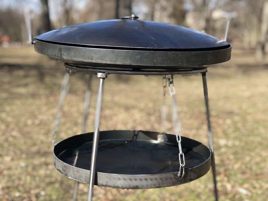 Сковорода 40см. САДЖ з підвісом для вогню + подарунок