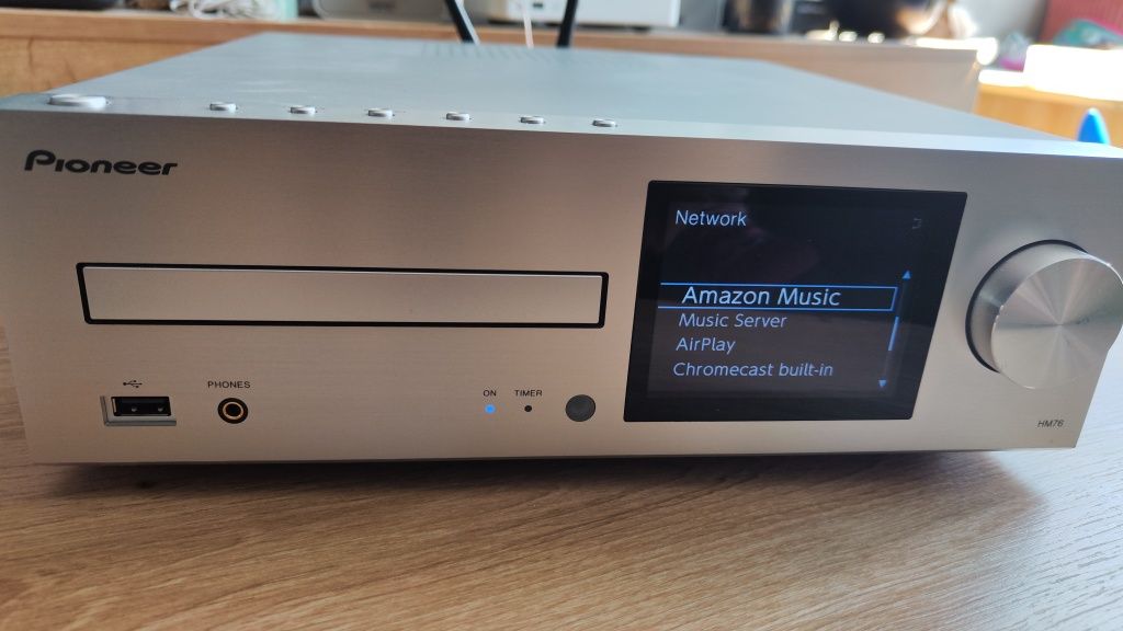Pioneer xc-hm76 amplituner sieciowy spotify tidal bluetooth