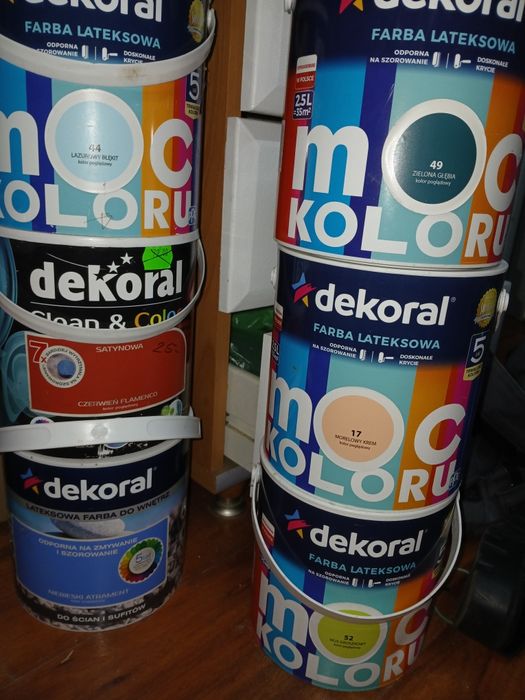 Farba dekoral zielony 2.5l