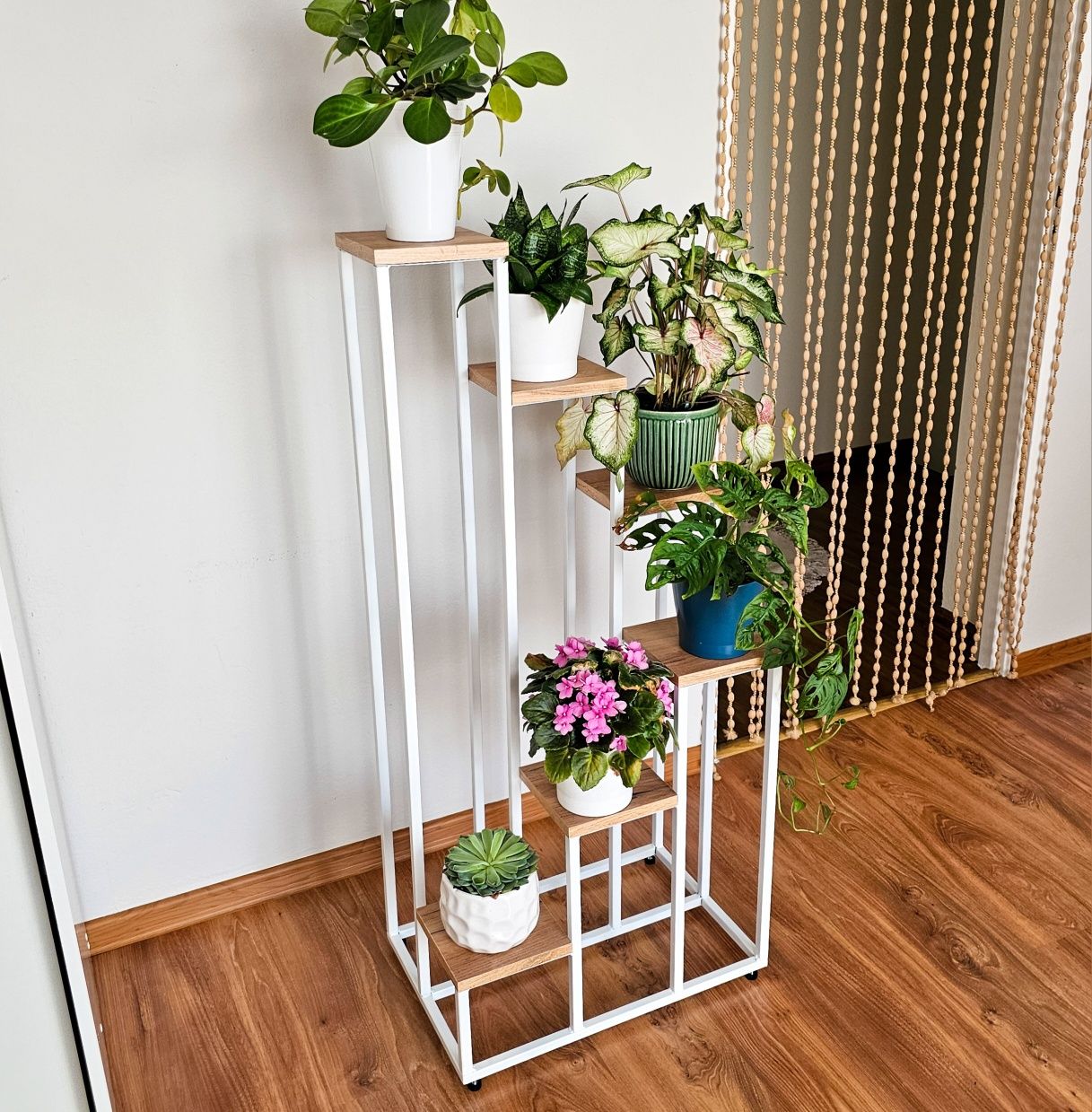 Kwietnik Stojący- Stojak na Kwiaty 6 donic 110cm RÓŻNE WZORY