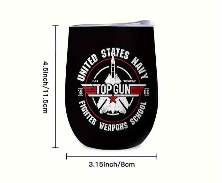 Caneca Térmica Top Gun