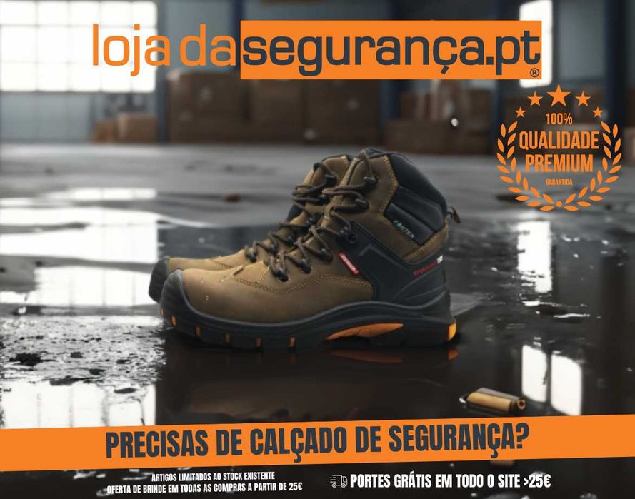 Calçado Sapato Bota Proteção Segurança FORWALK MADE IN PORTUGAL