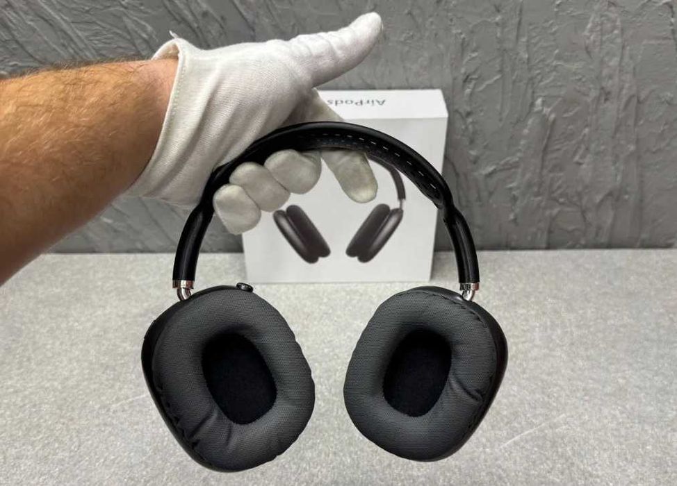 Навушники бездротові AirPods Max чорні/ Беспроводные наушники черные