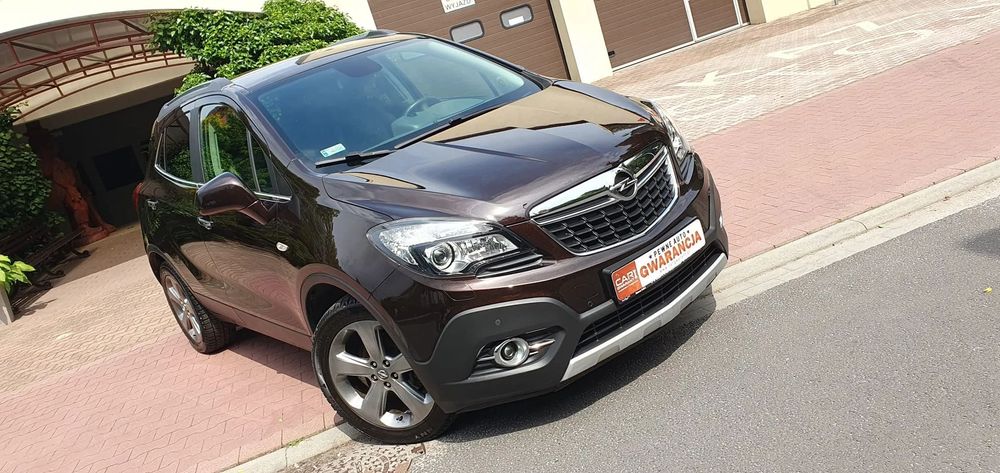 Opel Mokka 1.4T 140KM Cosmo 4x4 1wł ks.serwis kamera navi bi-ksenon LED Śliczna!