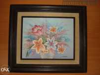 Quadro pintura a óleo.