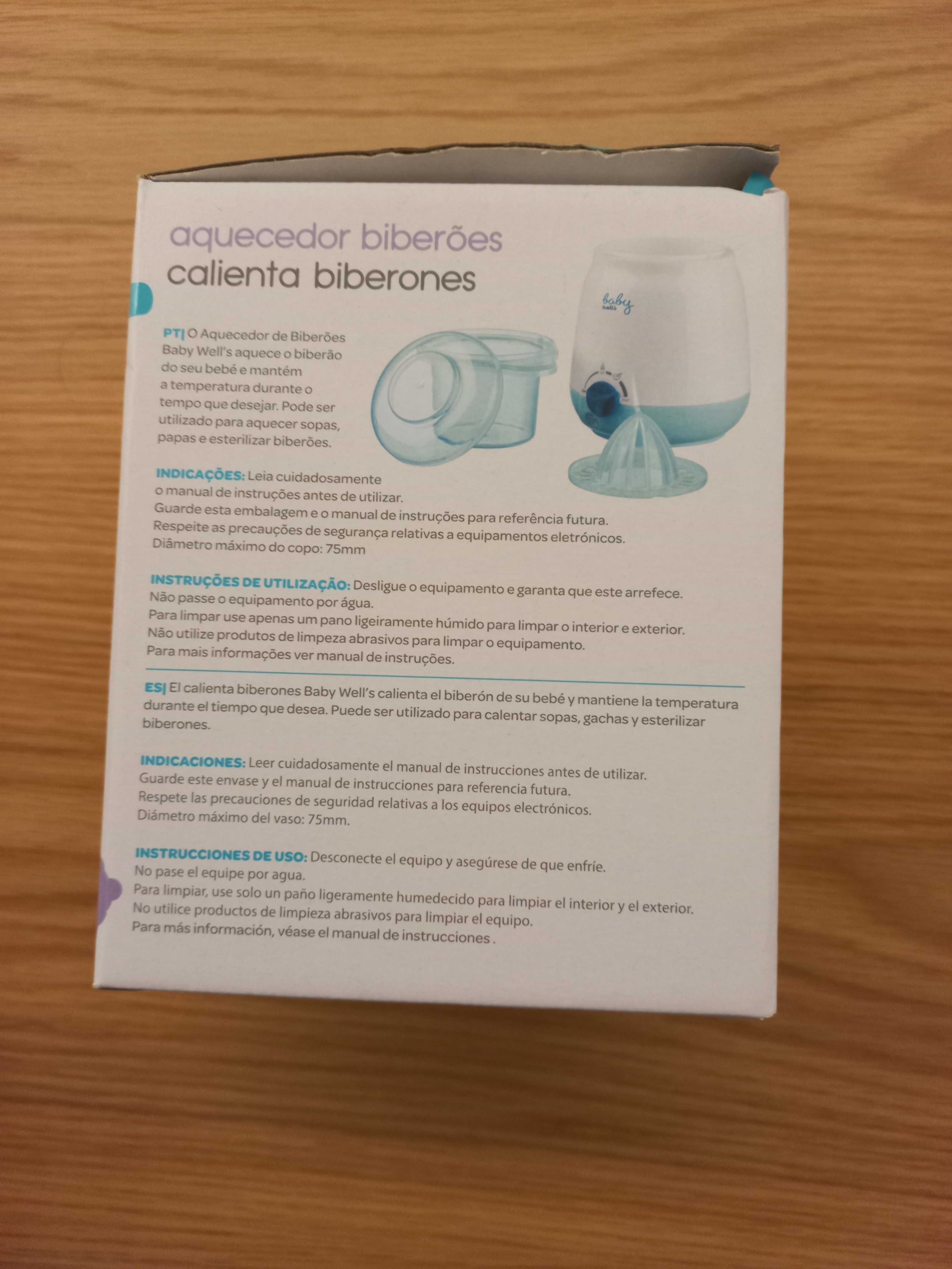 Aqueceror de biberão