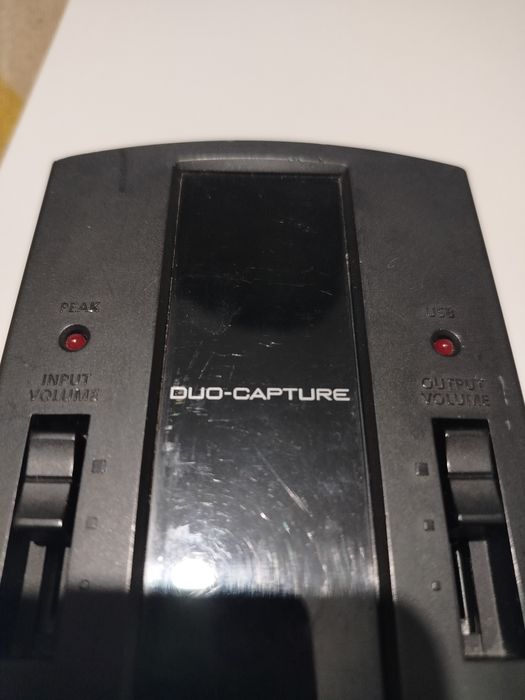 Аудіоінтерфейс для гітари, звукова карта  Roland Duo-Capture