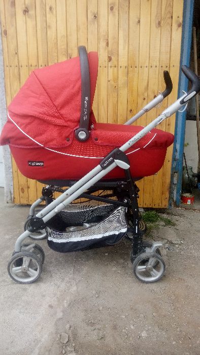 Люлька и прогулянковий блок Peg perego Pliko