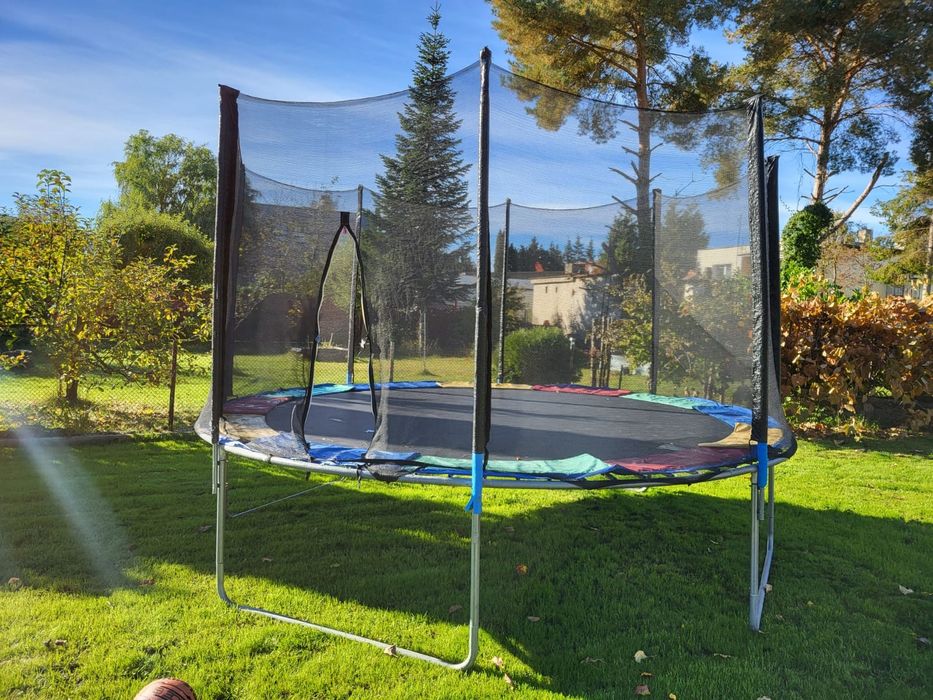 Trampolina 400cm stan bardzo dobry