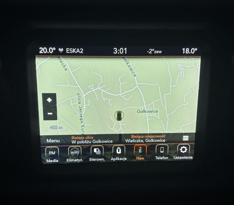 Radio Uconnect 8.4 Panasonic Dodge Jeep Chrysler RAM Naprawa Polski