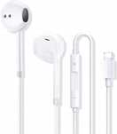 słuchawki aliansheng wyjście lightning apple białe redukcja szumów